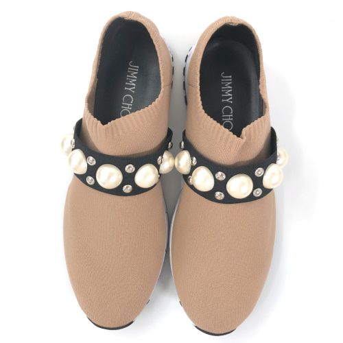 ジミーチュウ スニーカー VERONA パール付き ソックススニーカー 26cm