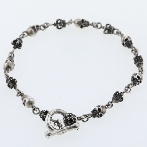 ジャスティンデイビス ブレスレット SKULL DIVINE スカルディヴァイン