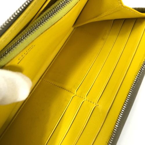 CELINE ラージ ジップウォレット キュイル トリオンフ 長財布