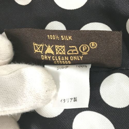 【美品】 ルイ ヴィトン 草間彌生 シルク スヌード スカーフ  ドット柄 LOUIS VUITTON】【草間彌生】【イタリア製】ルイヴィトン『水玉