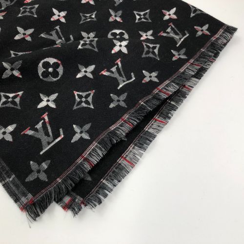 LOUIS VUITTON チェック柄ストール ルイヴィトン ストール エトール・チェック ウィズ ルイ M76051