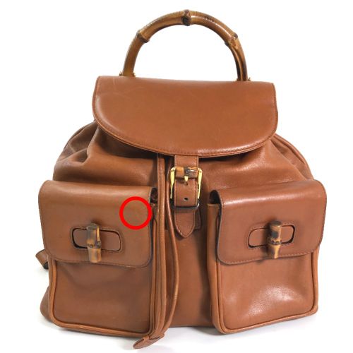 グッチ リュック デイパック バンブー バッグパック 003 1998