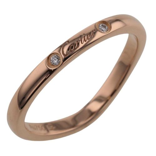 カルティエ CARTIER リング・指輪 8号 K18ピンクゴールド ダイヤモンド