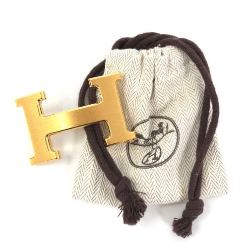 エルメス　バックル　ゴールド エルメス バックル Hコンスタンス ベルト バックル ゴールドメッキ