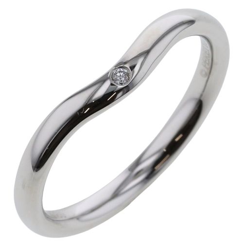 Tiffany&Co. ティファニー カーブドバンド リング 指輪 Pt950 プラチナ 