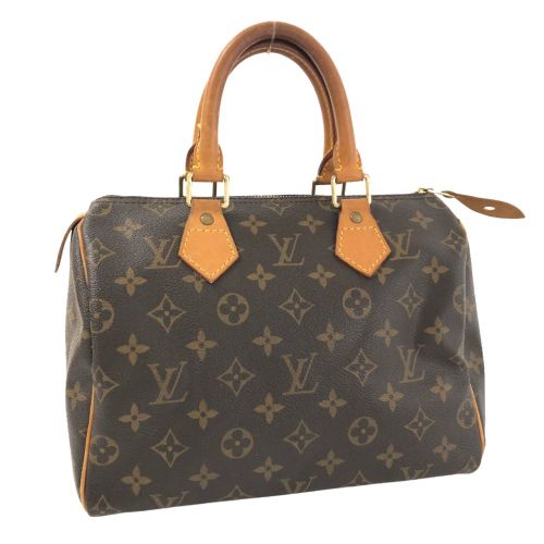 ルイ・ヴィトン LOUIS VUITTON スピーディ25 M41528 モノグラム PVCコーティングキャンバス レディース ボストンバッグ約175cmマチ