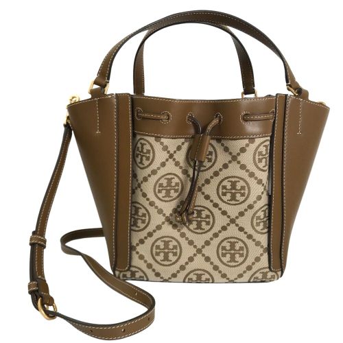 Tory Burch Tモノグラムジャガード ハンドバッグ トリー バーチ