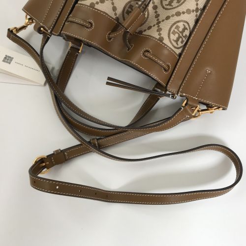 TORY BURCH ベージュ 2way ショルダーバッグ TORY BURCH トリーバーチ ショルダーバッグ レディース マック
