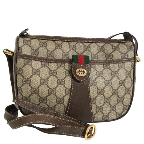 Gucci GGパターン ショルダーバッグ　(89.02.032) グッチ ショルダーバッグ オールドグッチ シェリーライン 89.02.032
