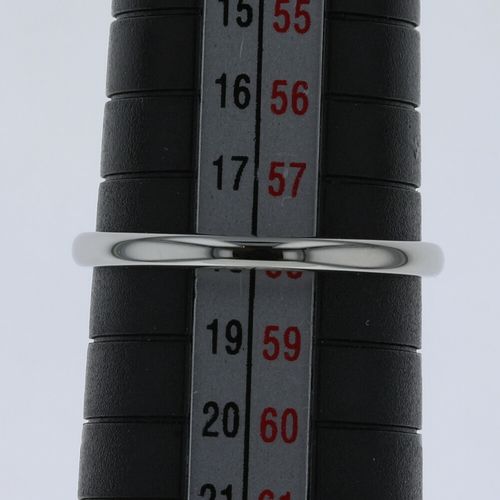 カルティエ リング 指輪 1895 ウェディング 幅約2mm B4078000 プラチナ