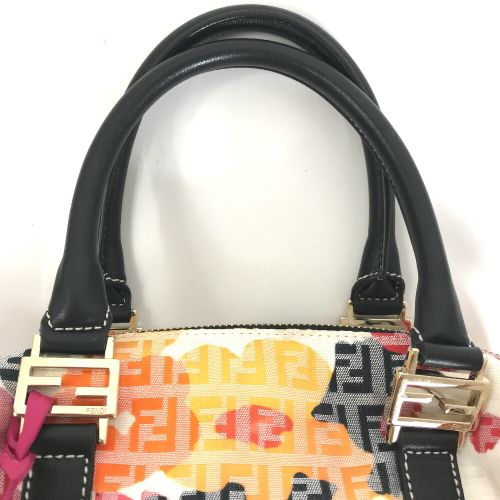 フェンディ ボストンバッグ ズッキーノ 花柄 SBL068 キャンバス レザー マルチカラー レディース FENDI 【中古】 K30819273 |  - Buyee日本代購服務 | 在倉庫購物。