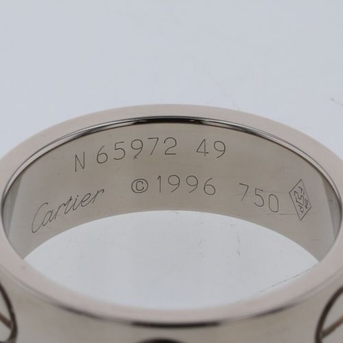 Cartier ゴールドリング 証明書付き【9号サイズ】 楽天市場】カルティエ トリニティ リング ホワイトゴールド