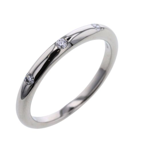 ブルガリ リング 指輪 フェディ 3P 351465 プラチナPT950 ダイヤモンド