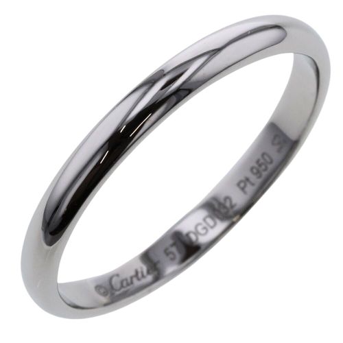 カルティエ リング 指輪 1895 ウェディング 幅約2.5mm B4012500 カルティエ リング 指輪 1895 ウェディング 幅約2.5mm B4012500