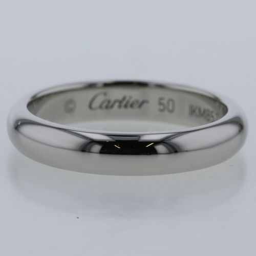 カルティエ リング 指輪 1895 ウェディング 幅約3.5mm B4036700 プラチナPT950 10号 レディース CARTIER 【中古】  K30929698 | 蔵屋 - Buyee 通販購入サポートサービス | 蔵屋でお買い物