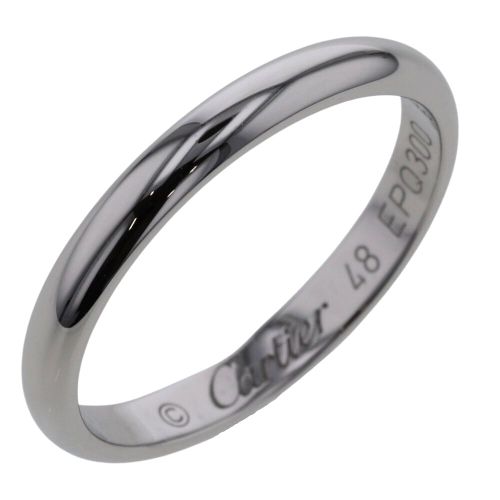 カルティエ リング 指輪 1895 ウェディング 幅約2.5mm B4012500