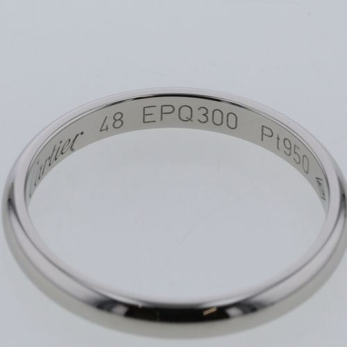 カルティエ 指輪 Pt950 デクラレーション ウェディングリング B40412