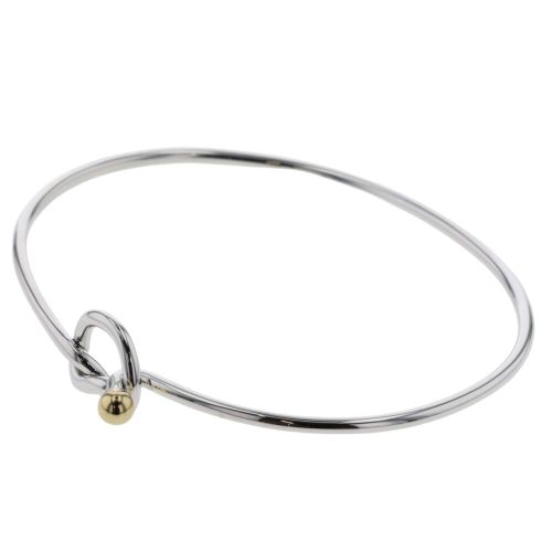 【美品】Tiffany ティファニー ナロー カフ ワイド バングル SV925 ティファニー TIFFANY&CO. バングル レディース アクセサリー
