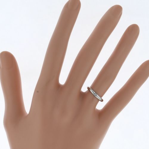 【極美品】カルティエ 1895ウェディング 1P ダイヤ リング 4951 カルティエ(CARTIER)カルティエ 1895ウェディングリング 1P