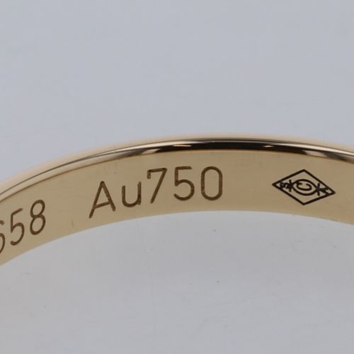 カルティエ リング 指輪 1895 ウェディング 幅約2.6mm B4002300