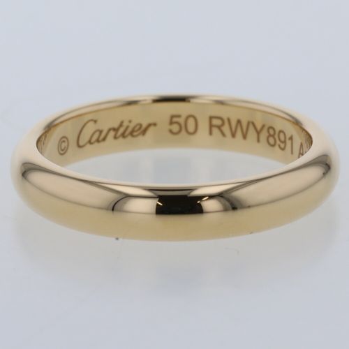 カルティエ リング 指輪 1895 ウェディング 約3.5mm K18イエローゴールド 10号 レディース CARTIER 【中古】  K31127495 | 蔵屋 - Buyee 通販購入サポートサービス | 蔵屋でお買い物