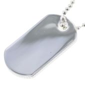 Tiffany & Co. 925 シルバー ドッグタグネックレス TIFFANY&Co.】ティファニー ドッグタグ ネックレス シルバー925
