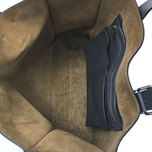 ロエベ トートバッグ バックルホリゾンタル カーフレザー グレー ロエベ トートバッグ バックルホリゾンタル カーフレザー グレー