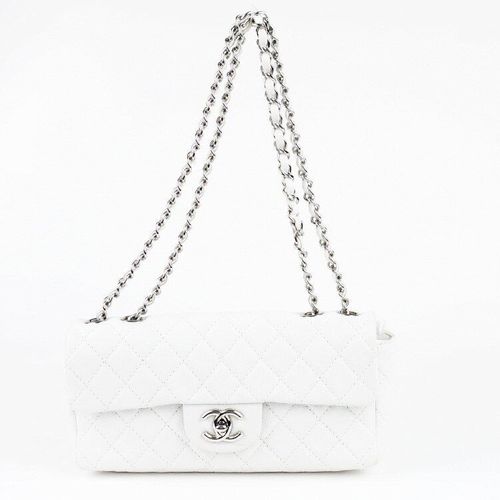 良品】CHANEL マトラッセWチェーンショルダーバッグ キャビアスキン