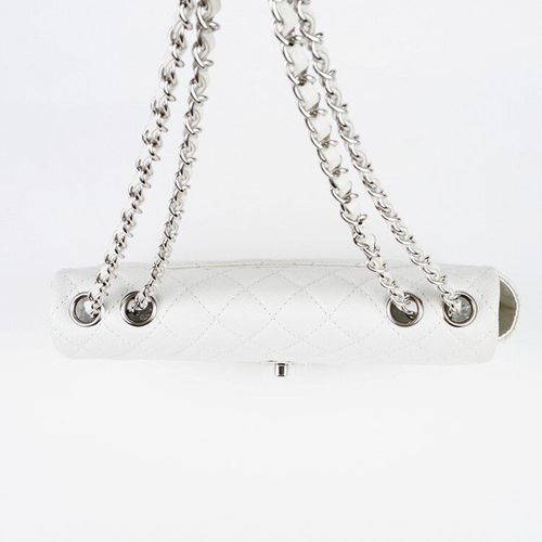 良品】CHANEL マトラッセWチェーンショルダーバッグ キャビアスキン