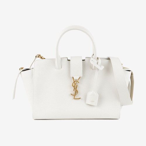 良品】YSL ダウンタウンベイビーカバス2WAYバッグ 635346 アイボリー ...