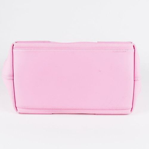 BALENCIAGA ネイビースモールカバス ピンク 並品】BALENCIAGA ネイビーカバスSトートバッグ ピンク