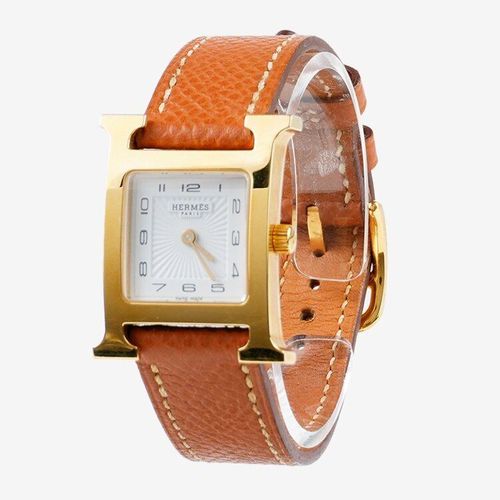 良品】HERMES HH1.201 Hウォッチ レザーベルト ?O刻印 キャメル ヴィンテージ エルメス | - Buyee, jasa  pembelian barang online | Belanja di