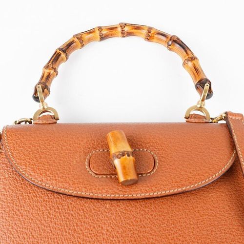 良品】GUCCI バンブー2WAYバッグ000.1014.0188 ブラウン 良品】GUCCI バンブー2WAYバッグ000.1014.0188 ブラウン