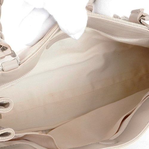 Salvatore Ferragamoショルダーバッグ 『 美品』グレージュ 良品】Ferragamo ヴァラキャンバスショルダーバッグAU-21/4307