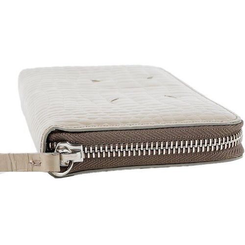 良品】Maison Margiela 4ステッチエナメルラウンドジップ長財布