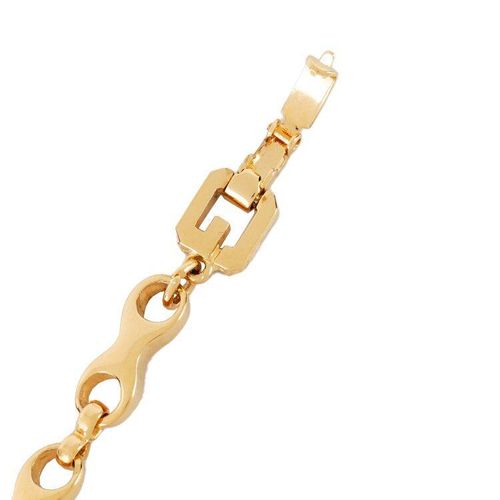美品】GIVENCHY デザインチェーンブレスレット ゴールド ヴィンテージ