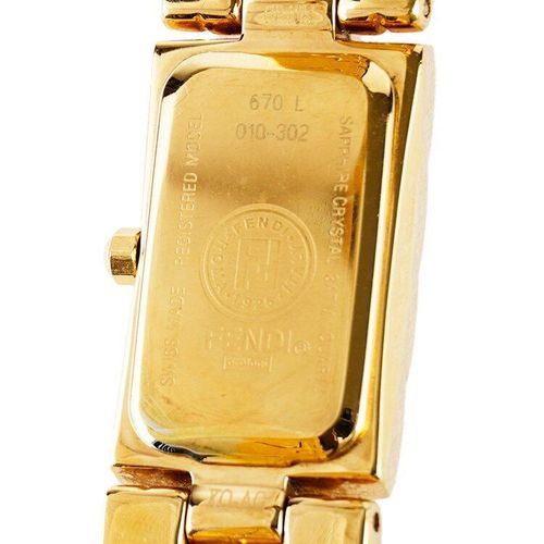 美品】FENDI オロロジQZ腕時計670L ゴールド ヴィンテージ