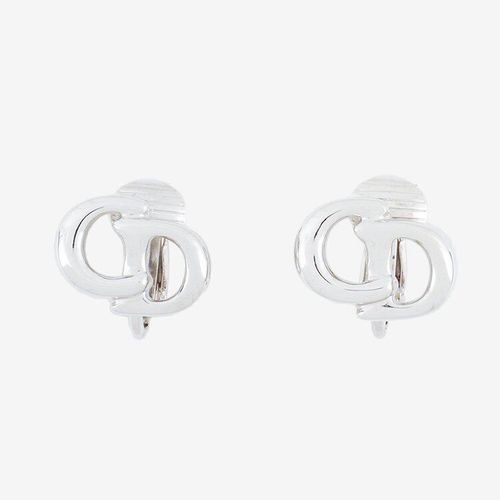 美品】Dior CDロゴイヤリング シルバー ヴィンテージ | - Buyee  