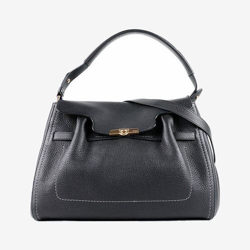 美品】GUCCI GGキャンバスワンハンドルバッグ ブラック ヴィンテージ