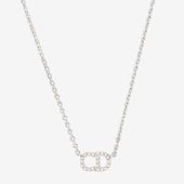 良品】ディオール Dior ラインストーントロッターネックレス