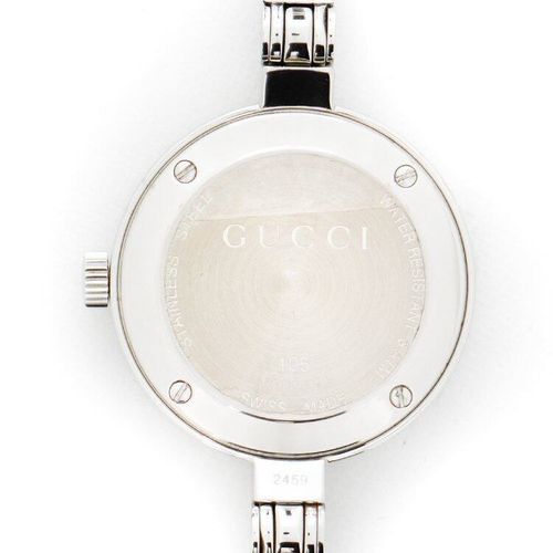 良品】グッチ GUCCI フローラ105QZ腕時計 シルバー ヴィンテージ