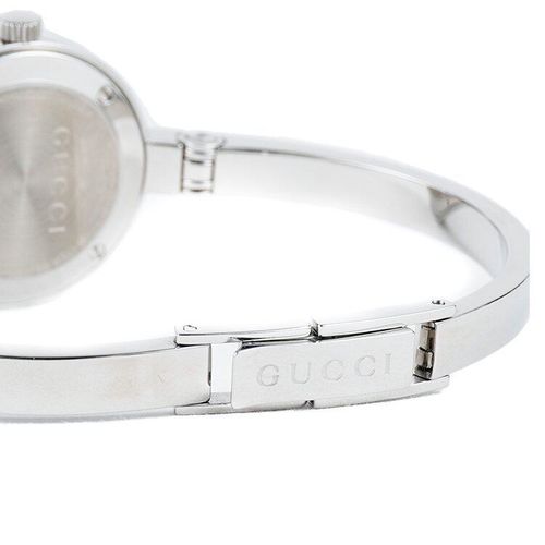 良品】グッチ GUCCI フローラ105QZ腕時計 シルバー ヴィンテージ