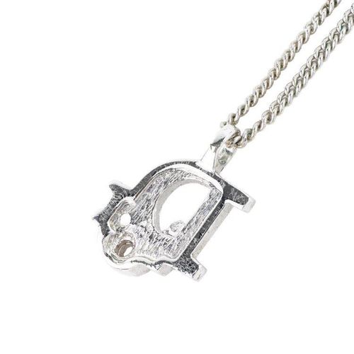 良品】ディオール Dior ラインストーントロッターネックレス 良品】ディオール Dior ラインストーントロッターネックレス