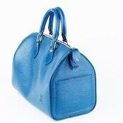 LOUIS VUITTON ハンドバッグ エピ スピーディ トレドブルー