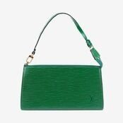 良品】LOUIS VUITTON エピ ポシェットアクセソワール ハンドバッグ