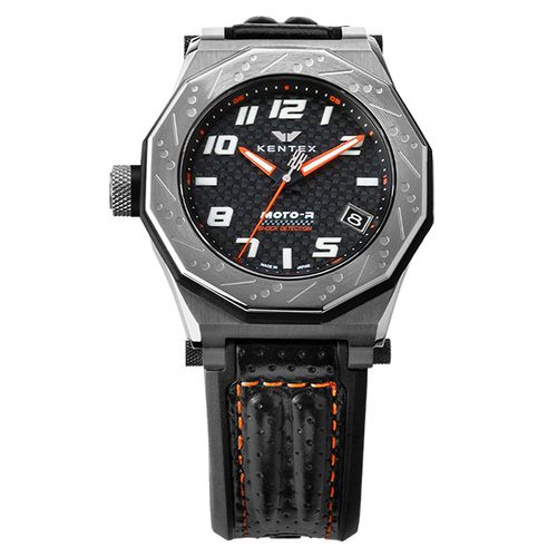 KENTEX MOTO-R three-hand シルバー×オレンジ KENTEX] MOTO-R three-hand | Supporto - Buyee, an Online