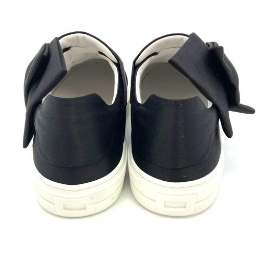 ロジェヴィヴィエ Roger vivier ビジュー スニーカー サテン