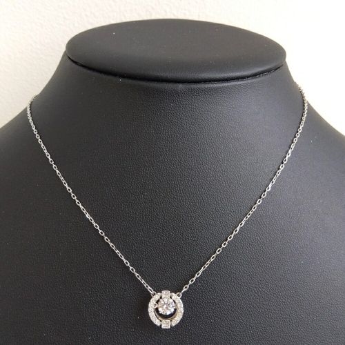 ミキモト MIKIMOTO JAL 1Pパール付 ペンダントウォッチ ネックレス