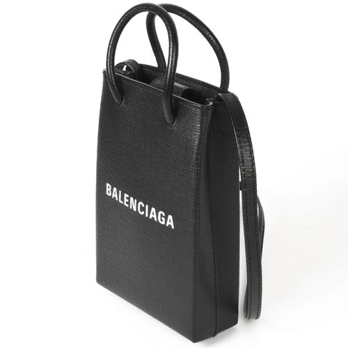 バレンシアガ BALENCIAGA ミニ ショッピング フォン ホルダー