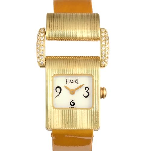 ピアジェ PIAGET 5222 ミスプロトコール 腕時計 クォーツ ホワイトシェル文字盤 金無垢 ダイヤモンド 替えベルト付 レディース【中古】 |  - Buyee, Perkhidmatan Beli-belah Proksi Dalam Talian | Beli pada